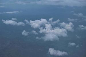 foto de nubes desde el avion