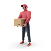 3D-Charakter-Typ png