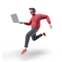 3D Character Guy png