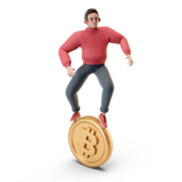 3D-Charakter-Typ png