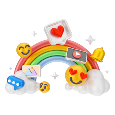 Fundo transparente Red Rainbow Friends PNG para baixar