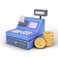 Finance And Money 3D Illustration. 3D rendering png