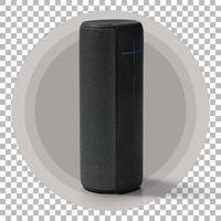 Portable Wireless Speaker Isolated on transparent Background photo