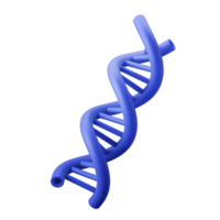 scientific spiral genetic dna 3d icon illustration png