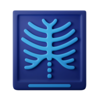 xray rontgen 3d symbol illustration png