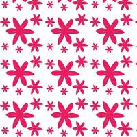 Seamless Floral Pattern in vector. texture. For fashion prints, fabric, Printing with in hand drawn style vector