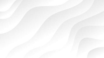 Abstract white and light gray wave modern soft luxury texture with smooth and clean vector background