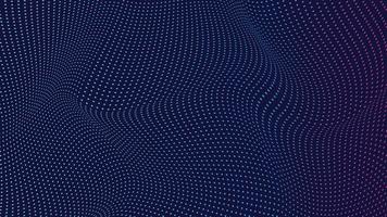 Abstract technology particles mesh vector background