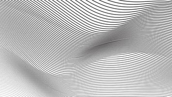 Abstract warped Diagonal Striped vector Background. Vector curved twisted slanting, waved lines texture.