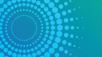Abstract geometric halftone circle vector background.