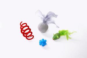 colorful cat toys photo