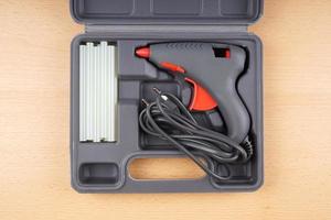 hot glue gun in tool case photo