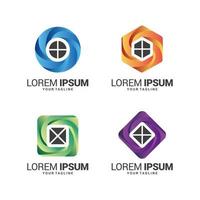 Real Estate Logo Design Template vector