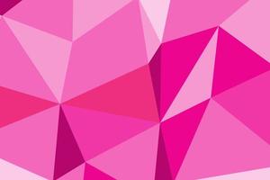 crystal abstract background with pink gradient vector