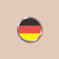 Illustration of Germany flag Template vector