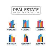 Real Estate Logo Design Template vector