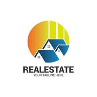 Real Estate Logo Design Template vector