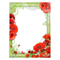Flowers Photo Frame Free Png