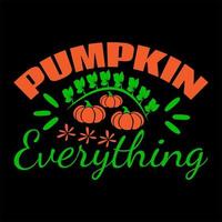 Pumpkin  t-shirt design file Vector