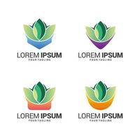 plantilla de diseño de logotipo moderno vector