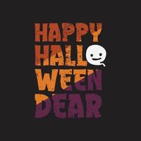 Halloween t-shirt design vector