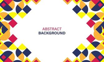 Geometric abstract background vector