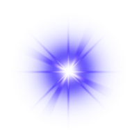 Digital glowing light effect png