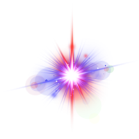 effet de lumière parasite numérique réaliste png