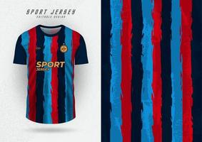 Sports jerseys, jerseys, running shirts, multi-colored stripes. vector