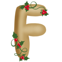 Merry Christmas Alphabet Set png