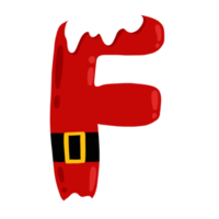 feliz natal conjunto de alfabeto png