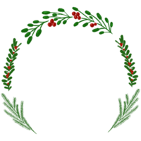 kerst krans decoratie png