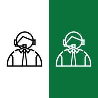 Football Soccer Commentator Vector icon Outline Style