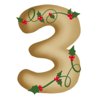 Frohe Weihnachten-Alphabet-Set png