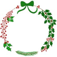 weihnachtskranz dekoration png