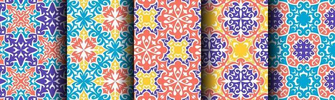 traditional ethnic pattern abstract vector