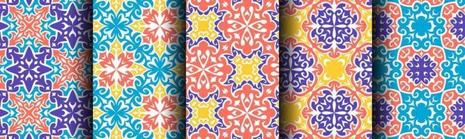 traditional ethnic pattern abstract vector