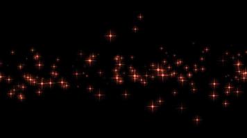 Shiny red star over back space computer graphic illustration background - Christmas celebration abstract background photo