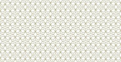 abstract geometric gold pattern vector