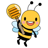 Honey Bee Filled Clipart png