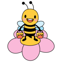 Honey Bee Filled Clipart png