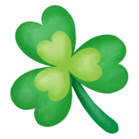 st. Patrick giorno acquerello clipart, png