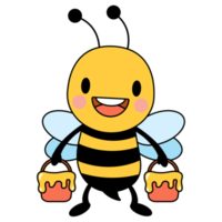 Honey Bee Filled Clipart png