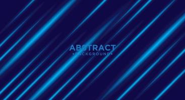 Technology futuristic background striped lines with light effect on blue background. Space for text. vector