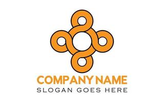 logotipo minimalista moderno para empresas vector