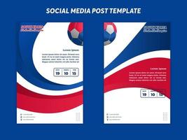 vector background South Korea flag design with ball , social media template, perfect to your background template