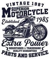 Fully editable Vector EPS 10 Outline of Superior Motorcycle Biker T-Shirt Design an image suitable for T Shirts, Mugs, Bags, Poster Cards, and much more. The Package is 4500 5400px