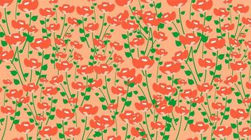 Floral Nature Pattern Background vector