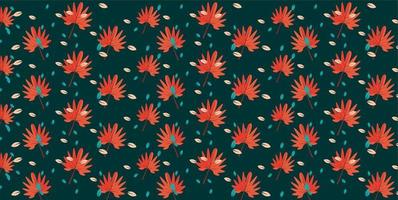 Floral Pattern Illustrations Background vector