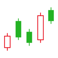 stock exchange and trading icon design element png